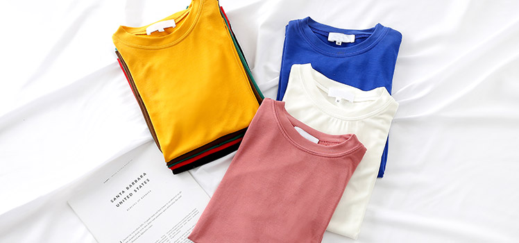 广元夏季T恤衫定做要选对材质